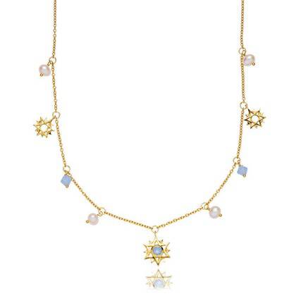 Sistie - OLIVIA BY SISTIE - Necklace shiny gold 